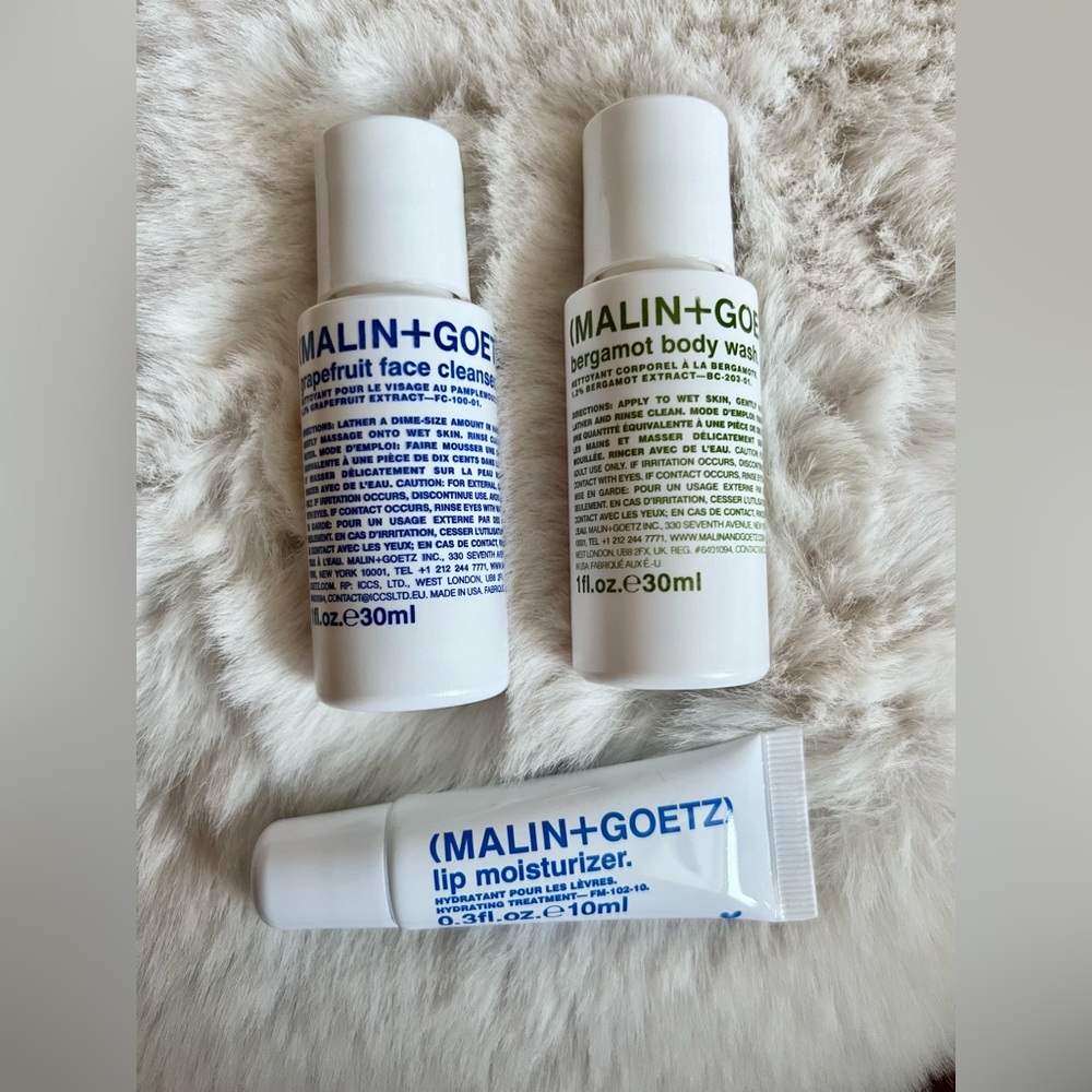 BRAND NEW Malin Goetz Skincare Bundle